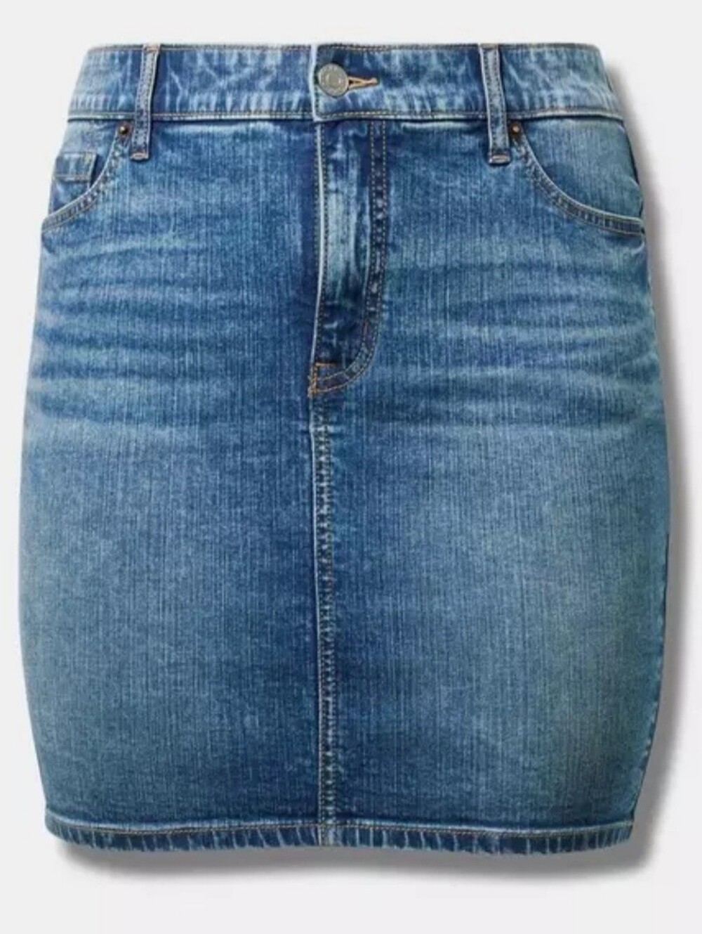 NWT Torrid Mini Vintage Stretch Denim Skirt